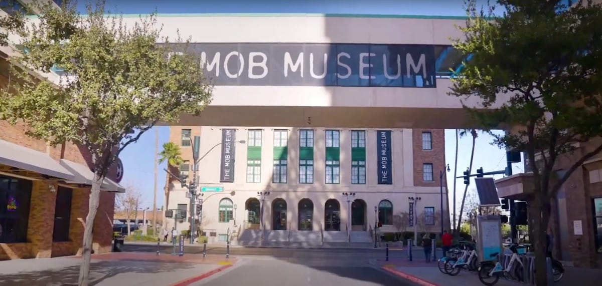 Video showing the Mob Museum in Las Vegas using Shelly and Home Assistant