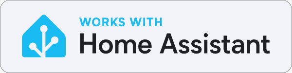 Works with Home assistant
